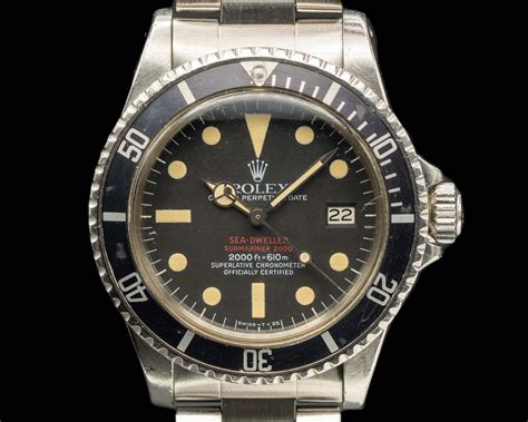 rolex ocean dweller red vintage|Rolex sea dweller bezel.